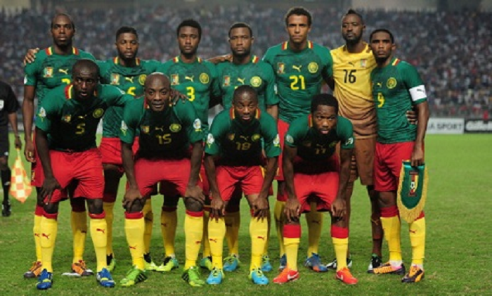 2018 World Cup...Cameroun give  up on qualifying (Library photo)